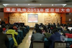常宏裝飾2013年度總結(jié)大會(huì)圓滿召開